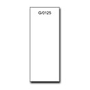 Cable Wrap Labels x500 White 35x88